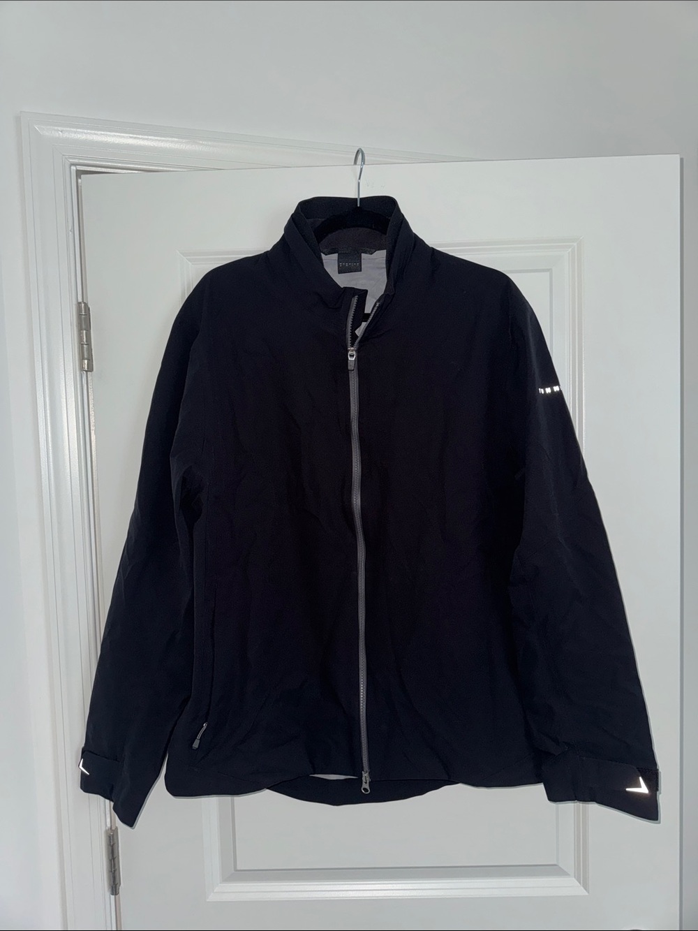 Dunning Golf Men's Black Performance Zip Jacket